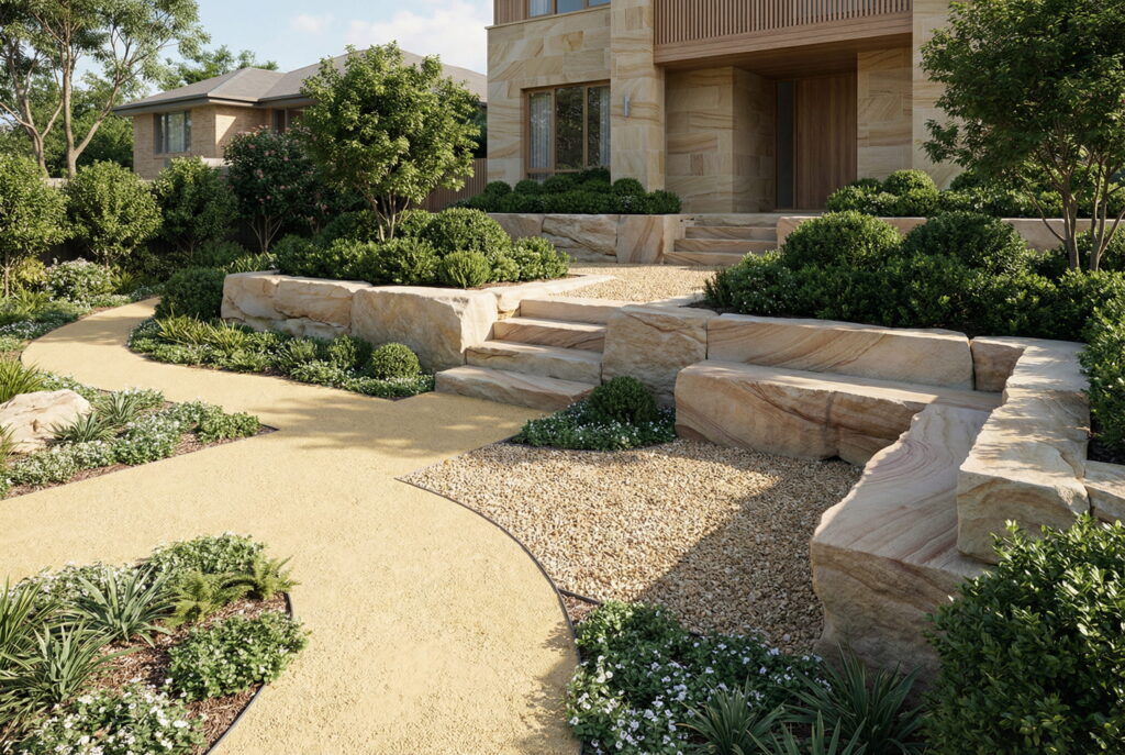 Sandstone Aggregate in the Garden — Uses and Installation
